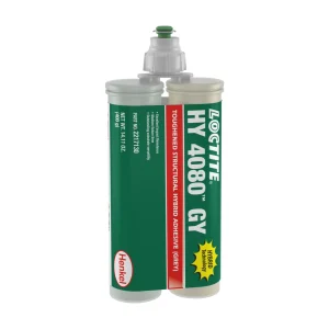 LOCTITE® HY 4080, Gray, 400 g Dual cartridge Loctite Industrial adhesives Loctite